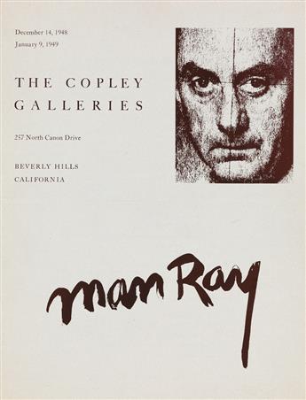 (SURREALISM.) The Copley Galleries. Yves Tanguy. Paintings and Gouaches * Man Ray.